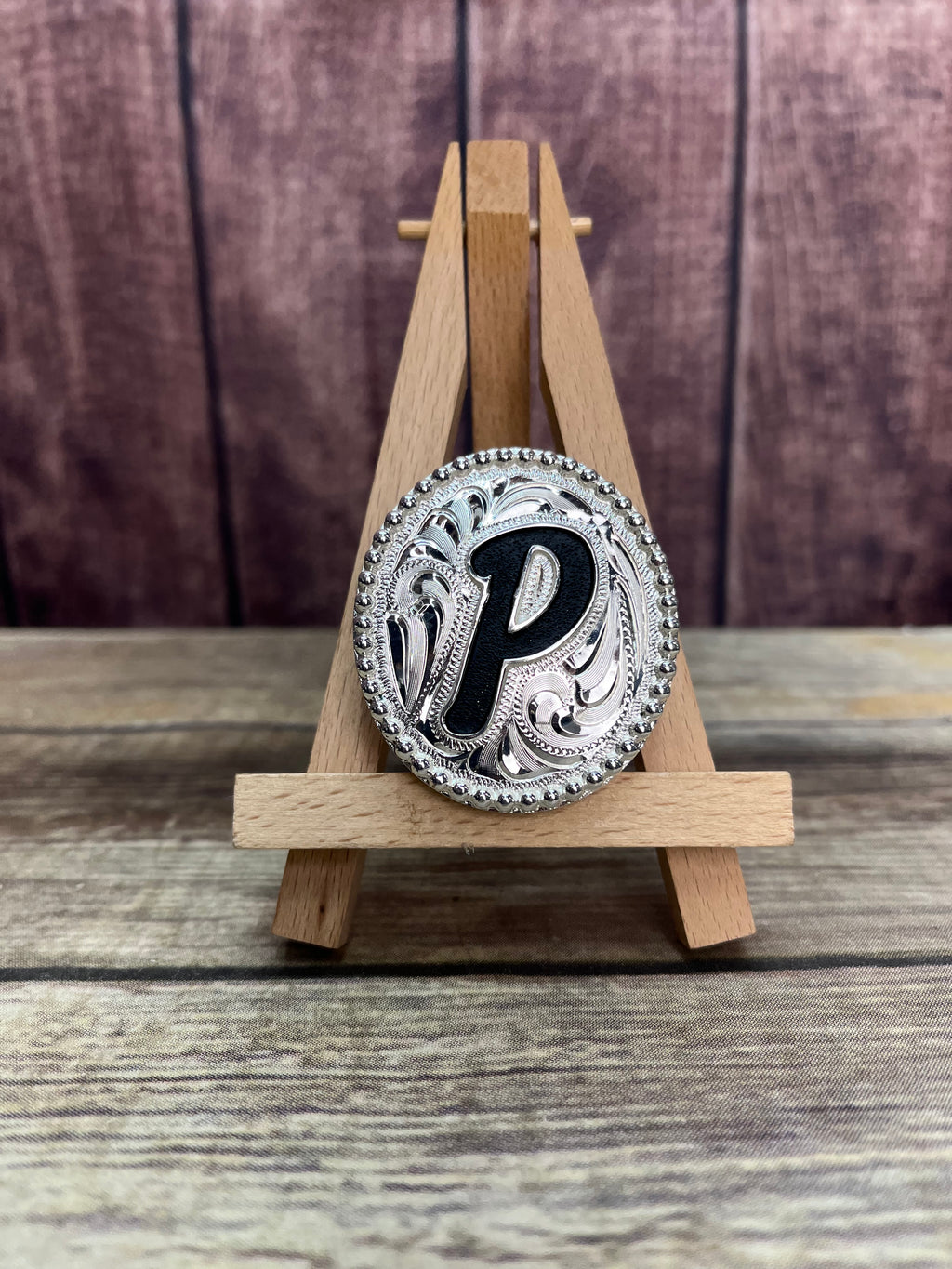 Letter P Buckles