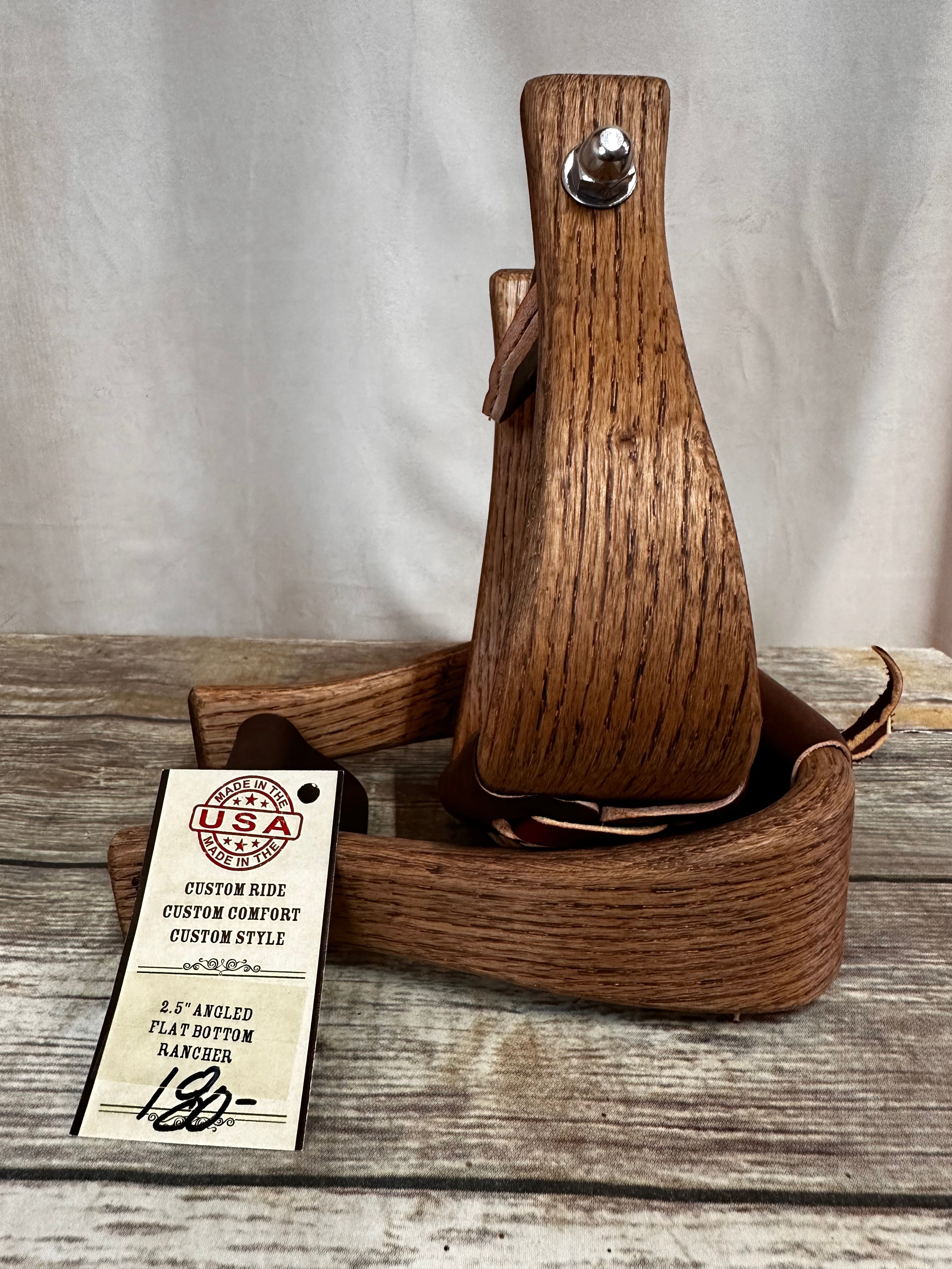 Don Orell 2.5" Angled Flat Bottom Rancher