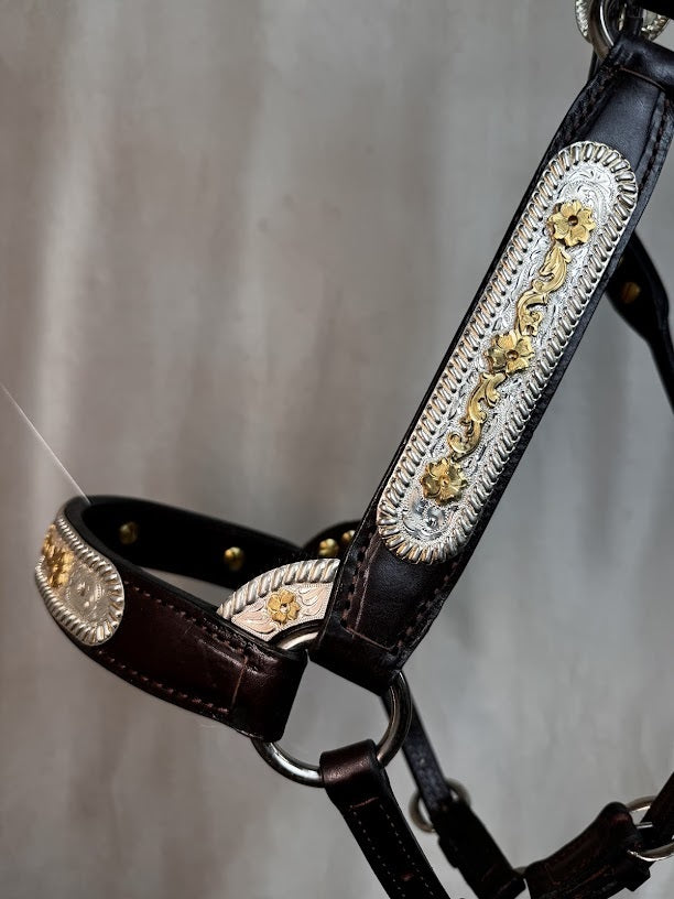 #16 Sterling Overlay Halter