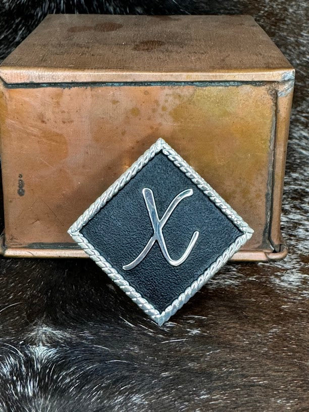 Letter X Buckles