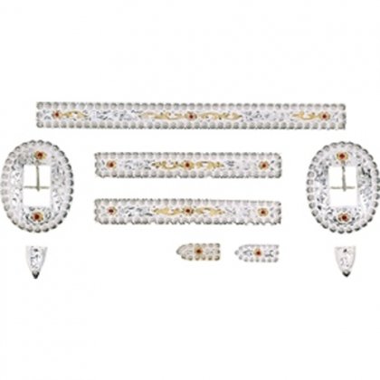 #25 Sterling Overlay Halter