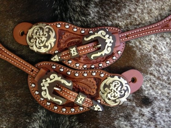 Scroll Spur Strap