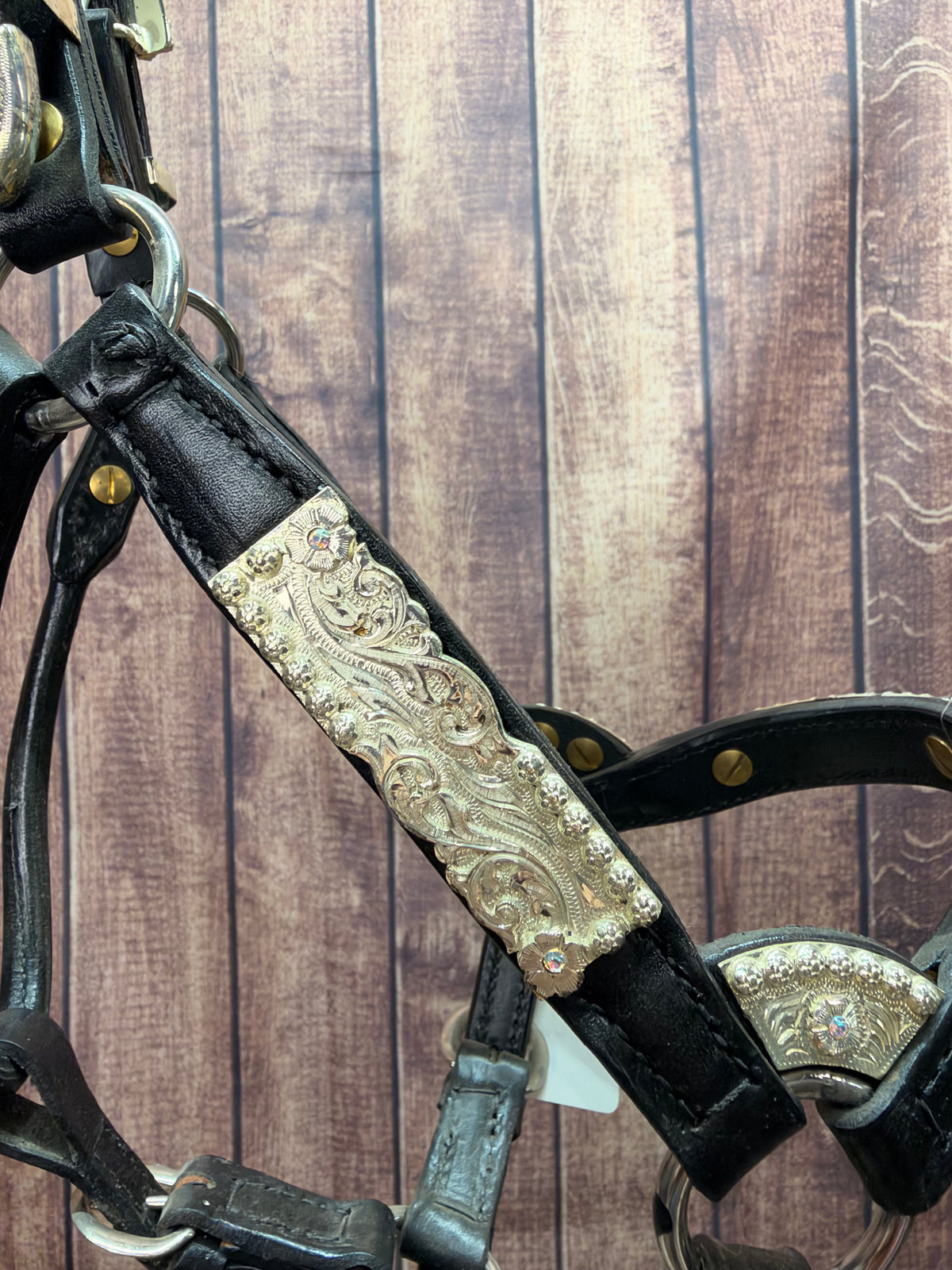 Santana Weanling Halter #103S Black