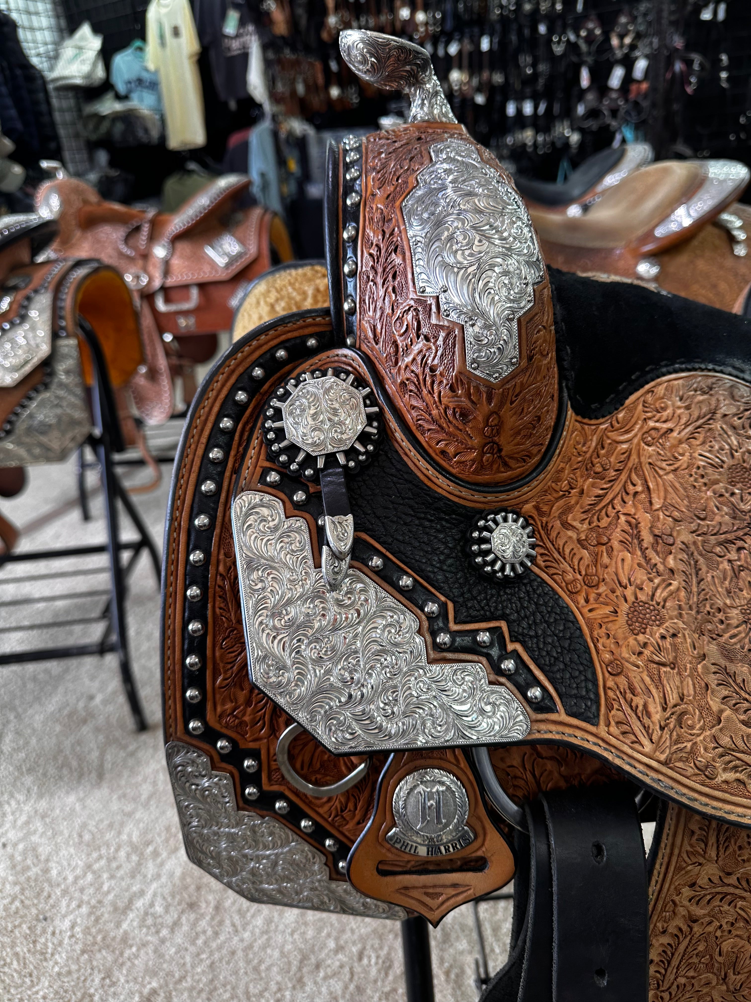 Harris Show Saddle 15.5"