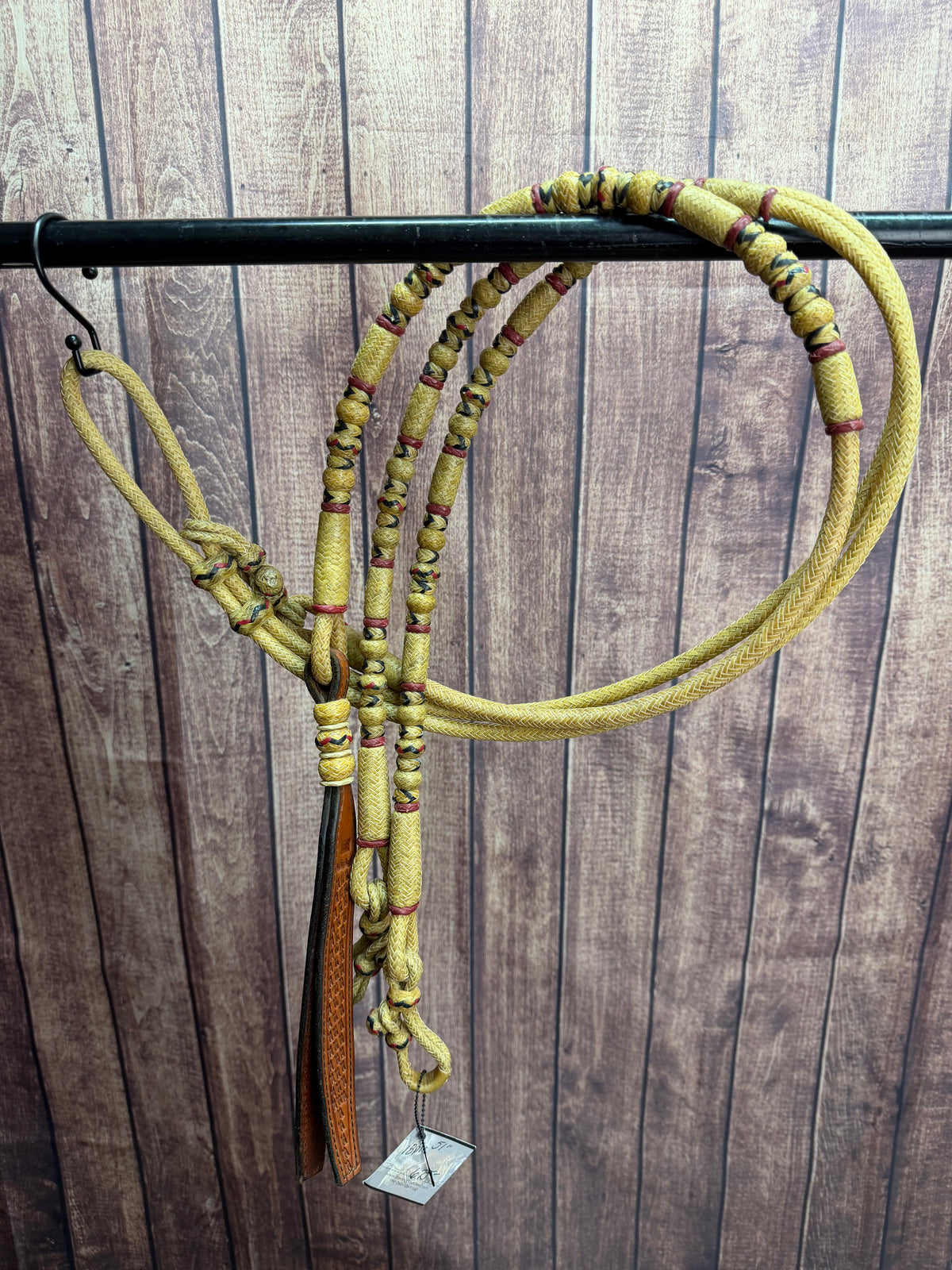 Rommel Reins Nat/blk/red #8