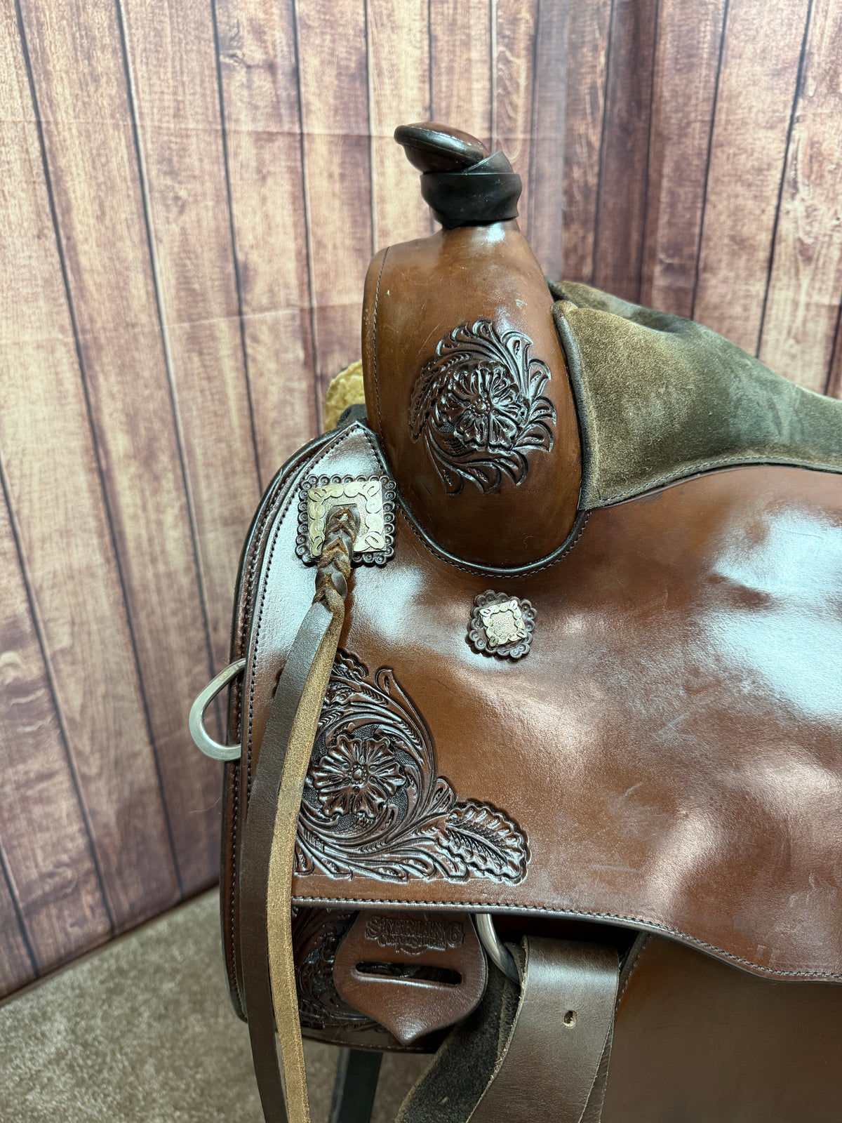 Sterling Custom Saddle Used - 16"