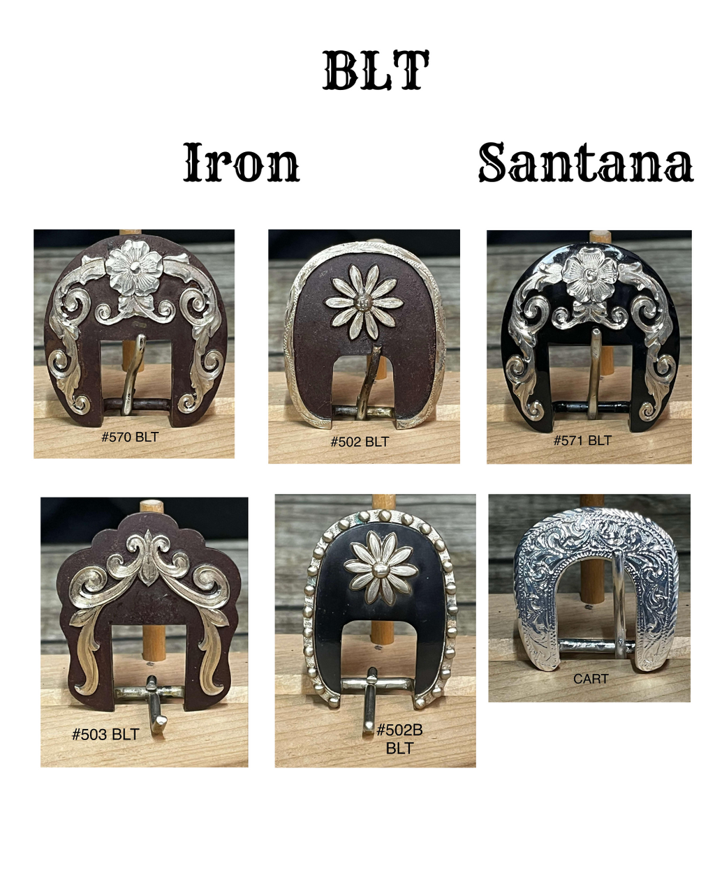 Santana Exotic Square Teardrop Headstall #25